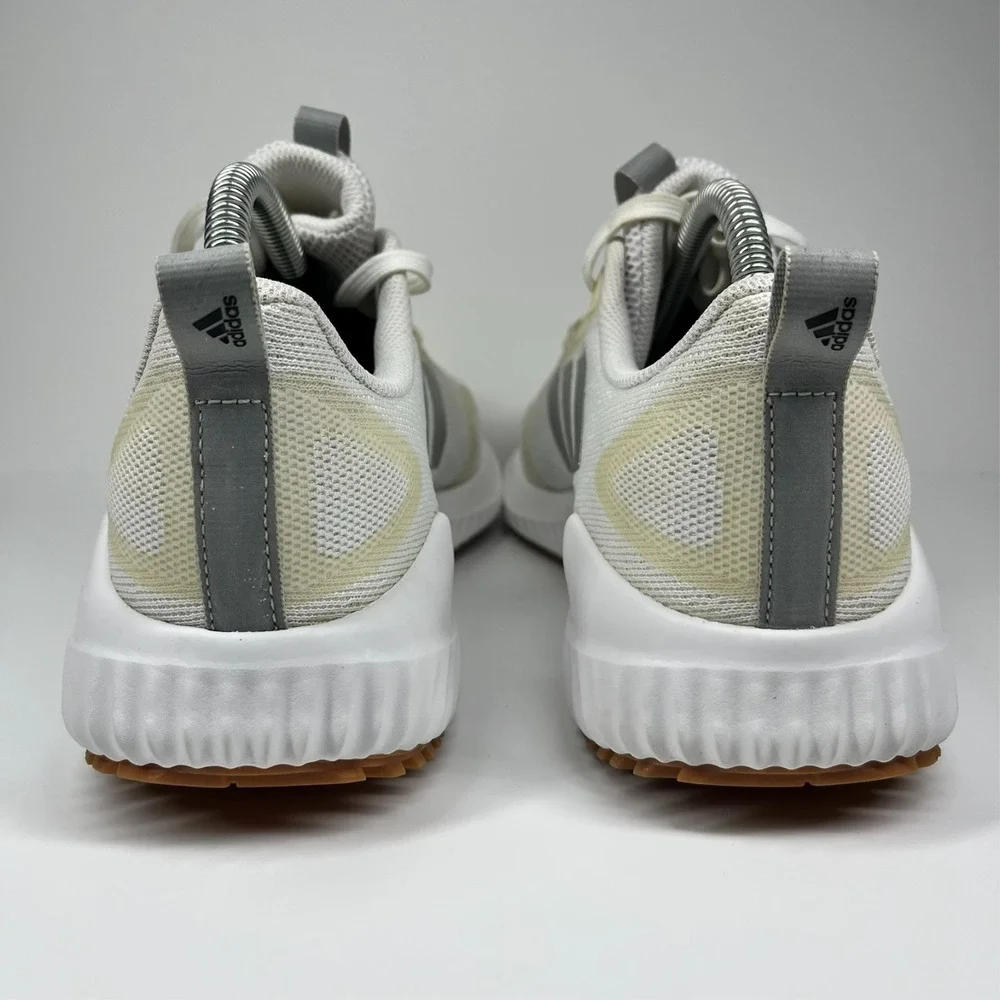 Adidas Edge Runner Shoes Men's Size 8 Climacool Athleisure White Cream Gum Soles